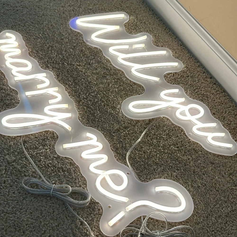 Will you Marry Me ? LED Neon Sign